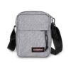 EASTPAK Válltáska 'The One'  szürke melír / burgundi vörös / fekete