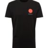 EDWIN Póló 'Japanese Sun TS'  piros / fekete / fehér