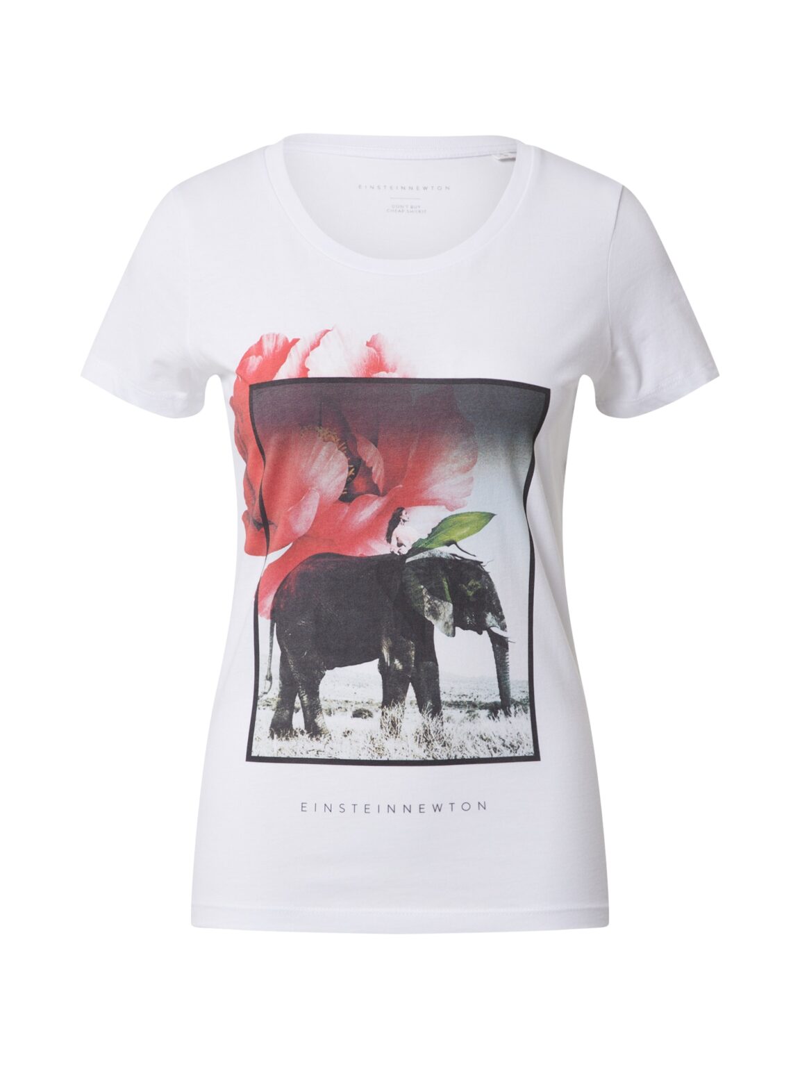EINSTEIN & NEWTON Póló 'Elephant'  vegyes színek / rózsaszín / fehér