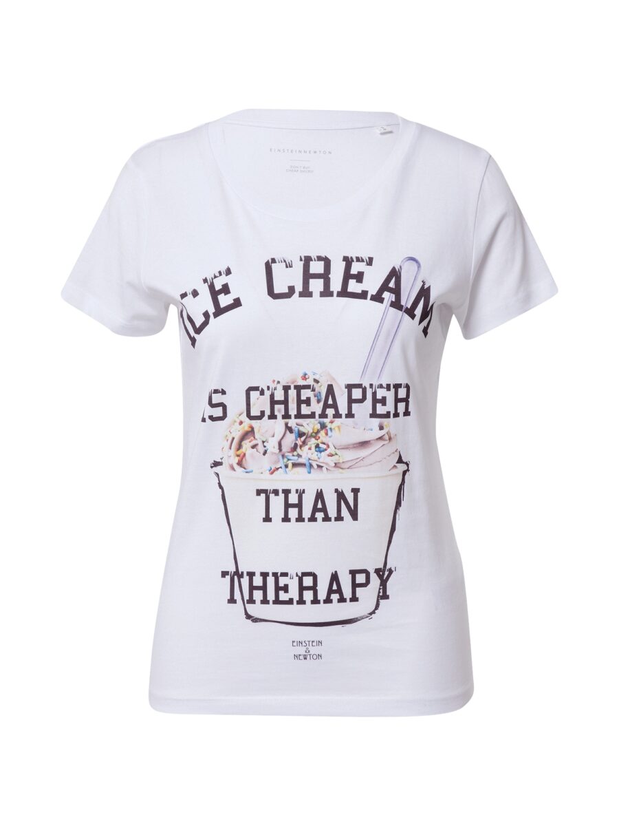 EINSTEIN & NEWTON Póló 'Ice Therapy'  fehér-hu
