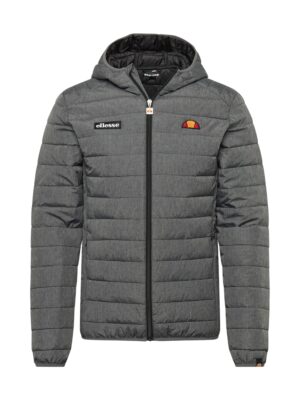 ELLESSE Átmeneti dzseki 'Lombardy'  szürke melír / narancs / piros / fekete-hu