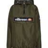 ELLESSE Átmeneti dzseki 'Mont 2'  olíva / narancs / fekete / fehér