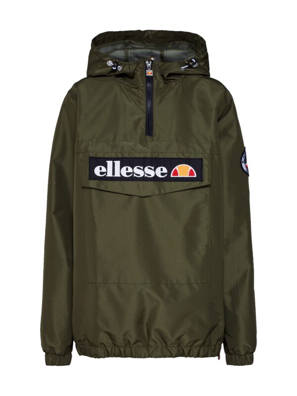 ELLESSE Átmeneti dzseki 'Mont 2'  olíva / narancs / fekete / fehér