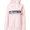 ELLESSE Átmeneti dzseki 'Montez'  éjkék / világos-rózsaszín / piros / fehér-hu