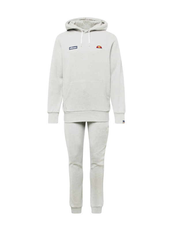 ELLESSE Jogging ruhák 'Traccota'  szürke melír / narancs / piros / fehér-Ár