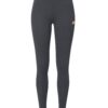 ELLESSE Leggings 'Solos 2'  sötétszürke / narancs / sötét narancssárga / fehér-hu