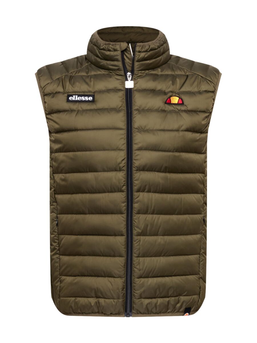 ELLESSE Mellény 'Bardy'  olíva / narancs / fekete / fehér-hu