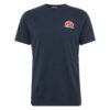 ELLESSE Póló 'Canaletto'  sötétkék / sötét narancssárga / tűzpiros / fehér