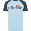 ELLESSE Póló 'Corp'  tengerészkék / füstkék / mandarin / gránátalma-hu