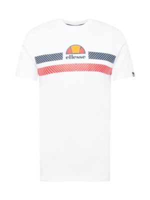 ELLESSE Póló 'Glisenta'  sötétkék / mustár / tűzpiros / fehér-hu