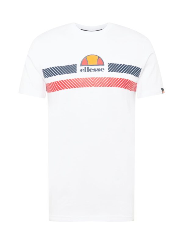 ELLESSE Póló 'Glisenta'  sötétkék / mustár / tűzpiros / fehér-hu