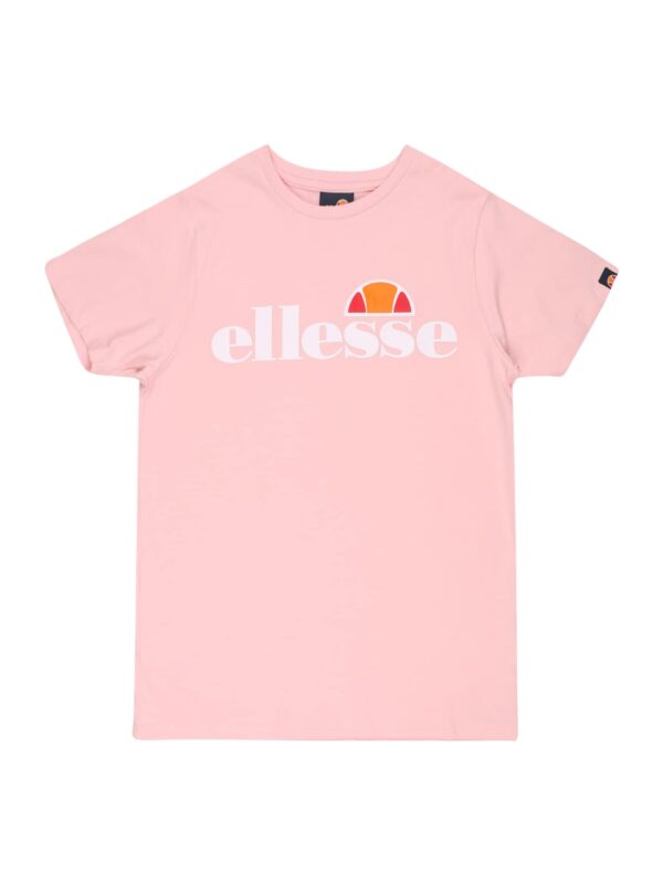 ELLESSE Póló 'Jena'  korál / rózsaszín / gránátalma / fehér