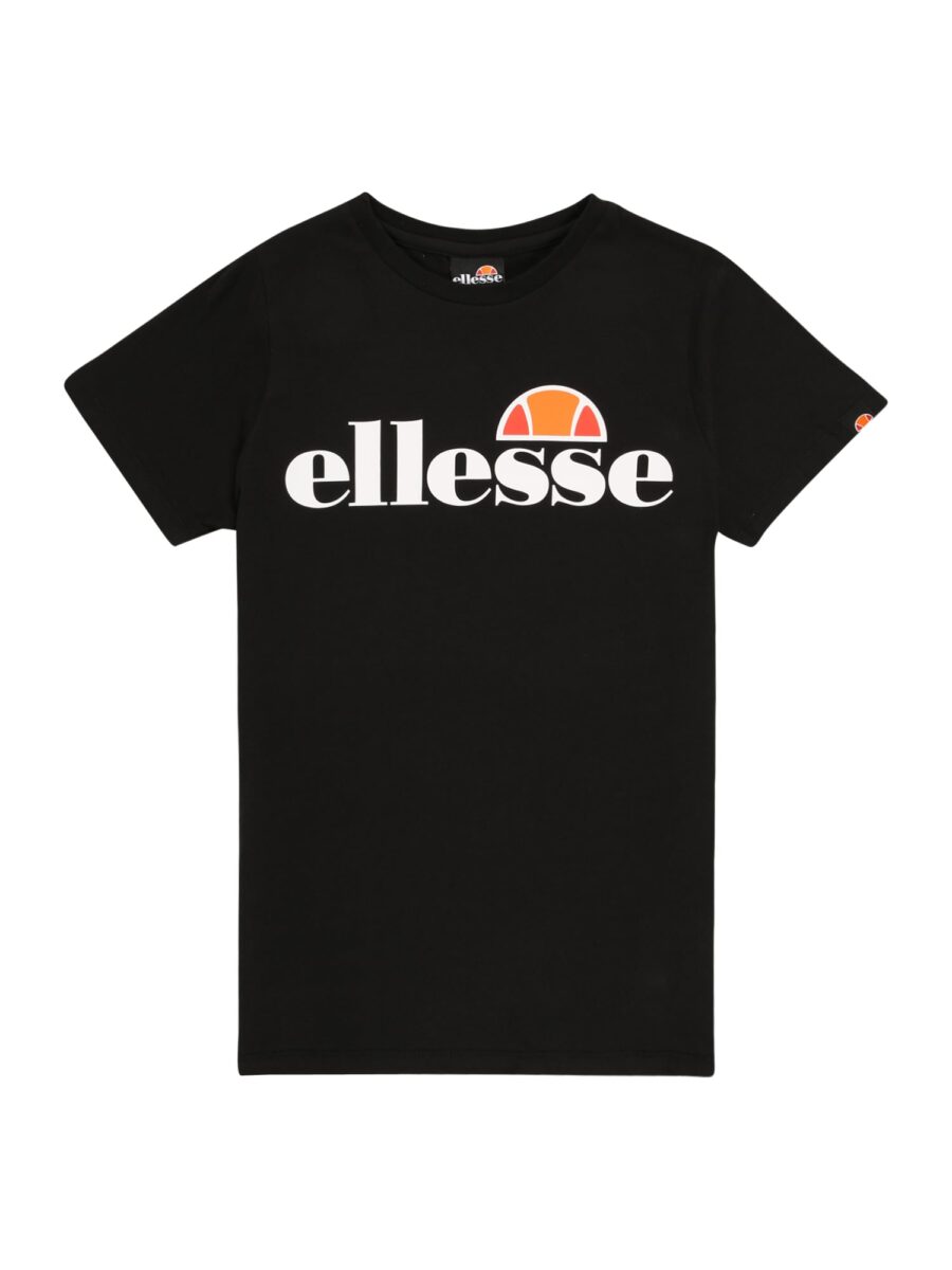 ELLESSE Póló 'Malia'  narancs / korál / fekete / fehér-hu