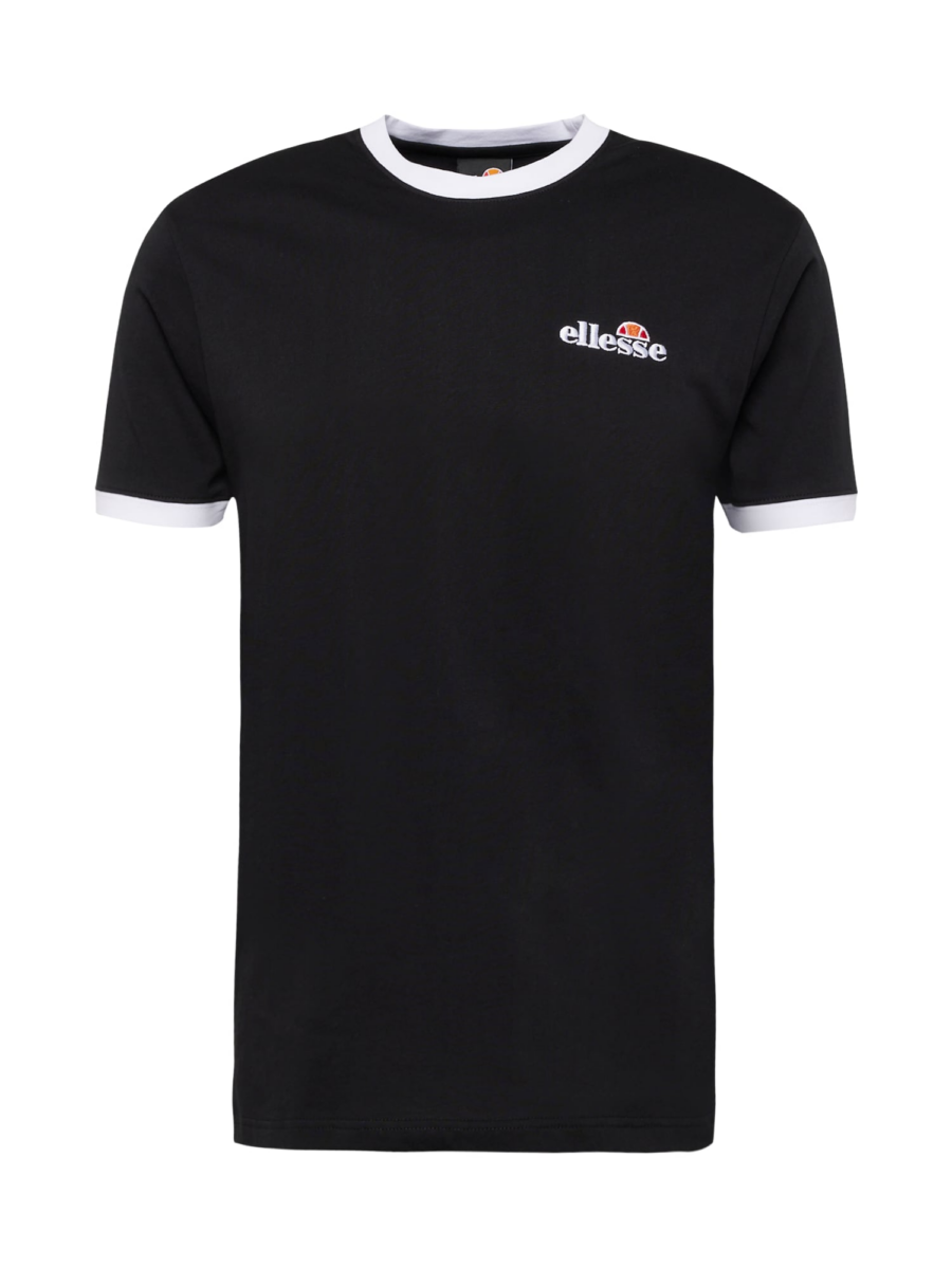 ELLESSE Póló 'Meduno'  fekete / fehér-Hungary