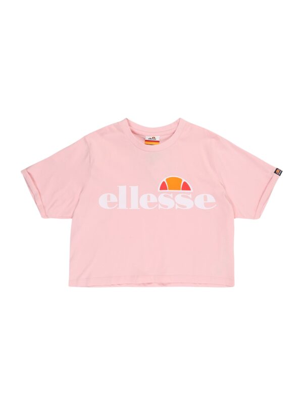 ELLESSE Póló 'NICKY'  narancs / rózsaszín / világospiros / fehér