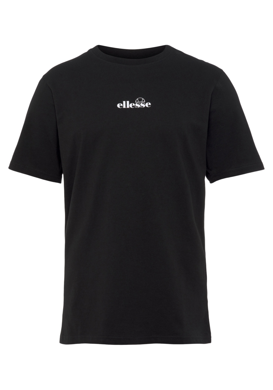 ELLESSE Póló 'Olio'  narancs / rikító piros / fekete / fehér-Hungary