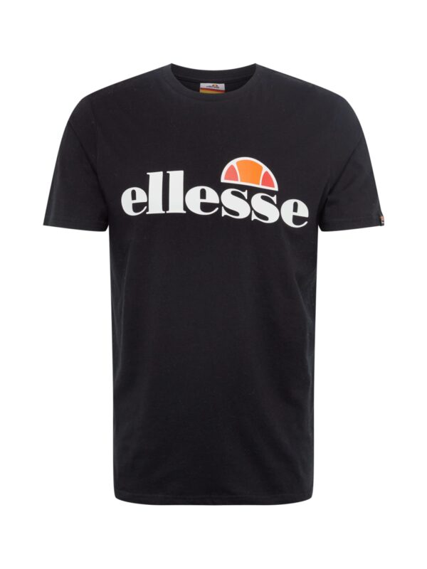 ELLESSE Póló 'Prado'  narancs / dinnye / fekete / fehér