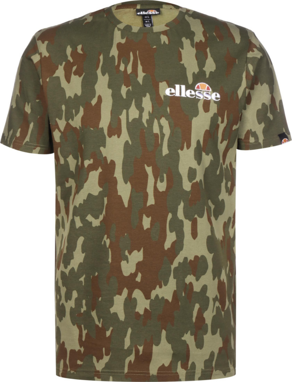ELLESSE Póló 'Voodoo'  dohánybarna / khaki / olíva-Hungary
