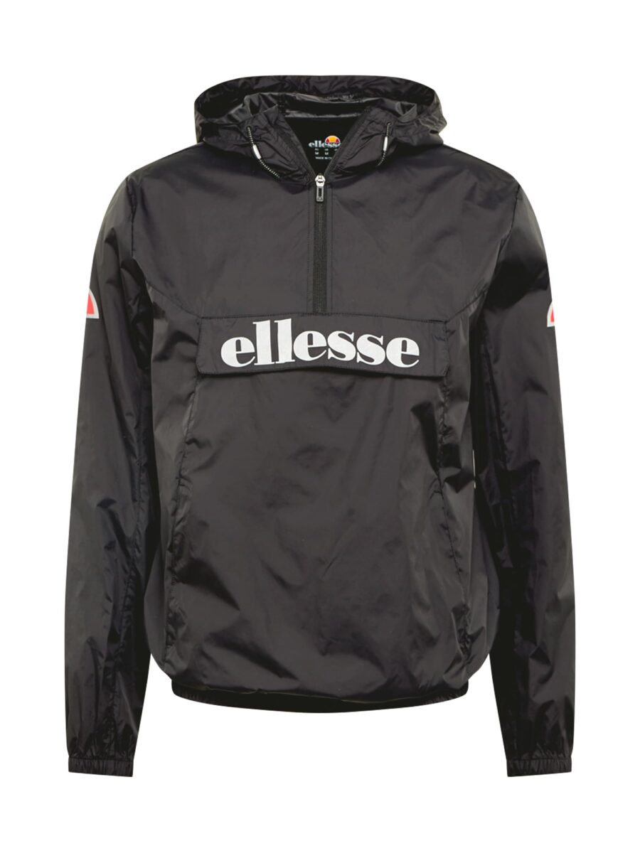 ELLESSE Sportdzseki 'Acera'  világosszürke / piros / fekete-hu