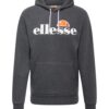 ELLESSE Tréning póló 'Gottero'  sötétszürke / mandarin / gránátalma / fehér-hu