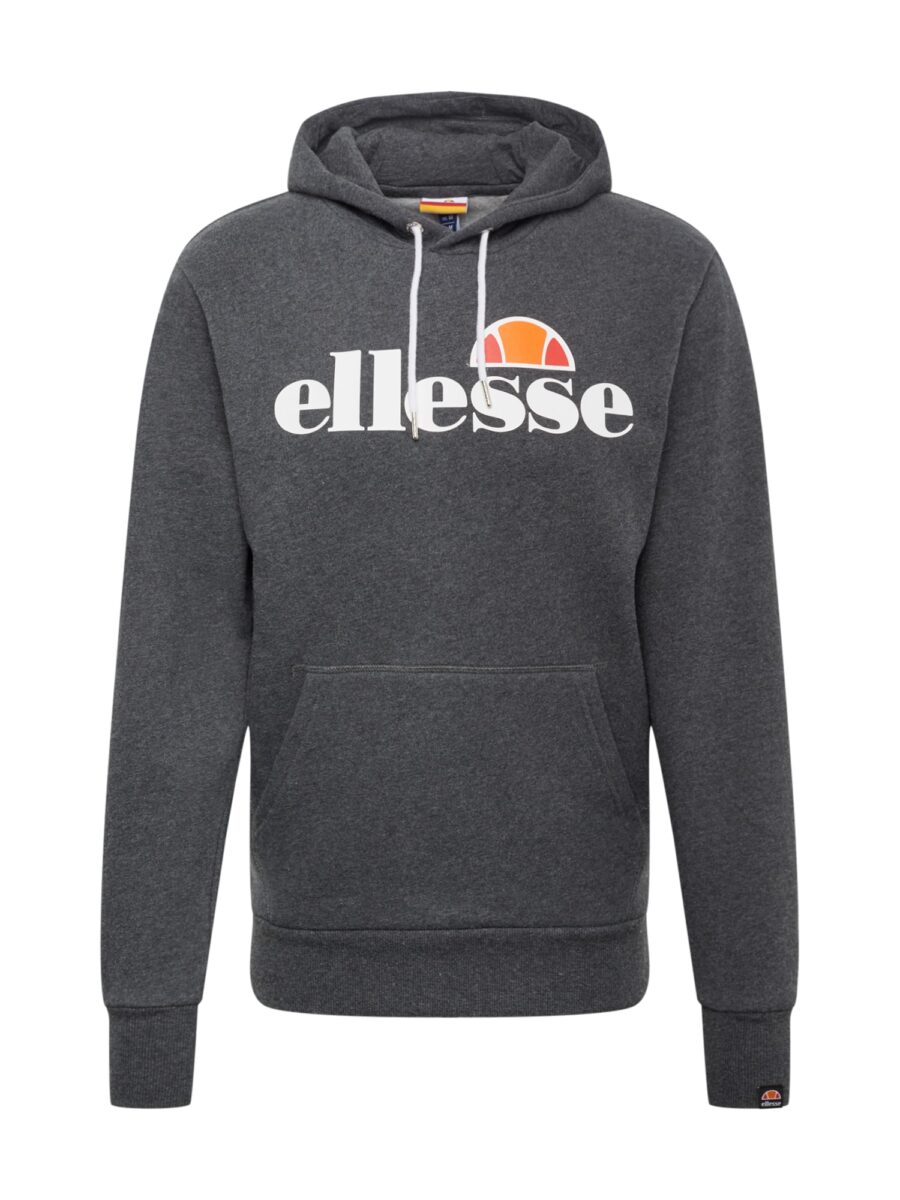 ELLESSE Tréning póló 'Gottero'  sötétszürke / mandarin / gránátalma / fehér-hu