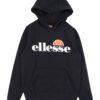 ELLESSE Tréning póló 'Jero'  sötétkék / narancs / világospiros / fehér