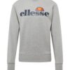 ELLESSE Tréning póló 'Succiso'  sötétszürke / szürke melír / narancs / piros