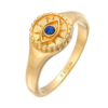 ELLI Gyűrűk 'Evil Eye'  kék / arany-Hungary