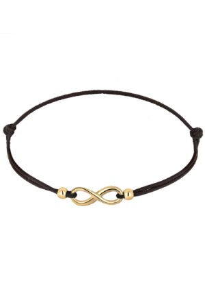 ELLI Karkötő 'Infinity'  arany / fekete