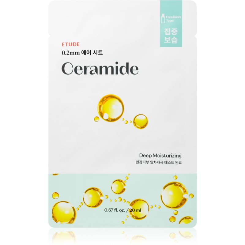 ETUDE 0.2 Therapy Air Mask Ceramide hidratáló gézmaszk a bőrréteg megújítására 20 ml-Ár