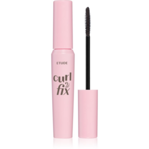 ETUDE Curl Fix Mascara vízálló szempillaspirál a dús és ívelt pillákért árnyalat 03 Gray brown 8 g