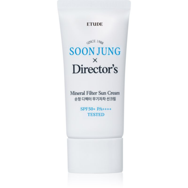 ETUDE SoonJung X Directors Sun Cream ásványi védőkrém arcra és érzékeny területekre SPF 50+ 50 ml-Ár ETUDE SoonJung X Directors Sun Cream ásványi védőkrém arcra és érzékeny területekre SPF 50+ 50 ml-Ár