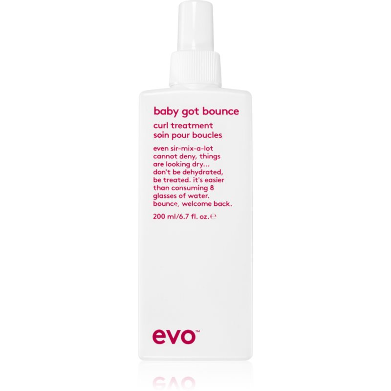 EVO Curl Baby Got Bounce hidratáló ápolás a hullámos és göndör hajra 200 ml-Ár