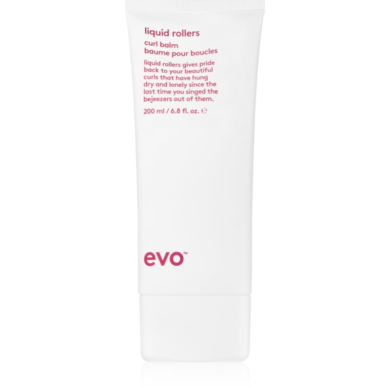 EVO Curl Liquid Rollers krém a göndör hajra a természetes fixálásért 200 ml-Ár