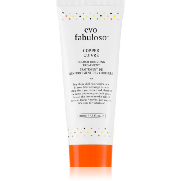 EVO Fabuloso Colour Boosting Treatment kondicionáló a hajszín élénkítéséért árnyalat Copper 220 ml-Ár