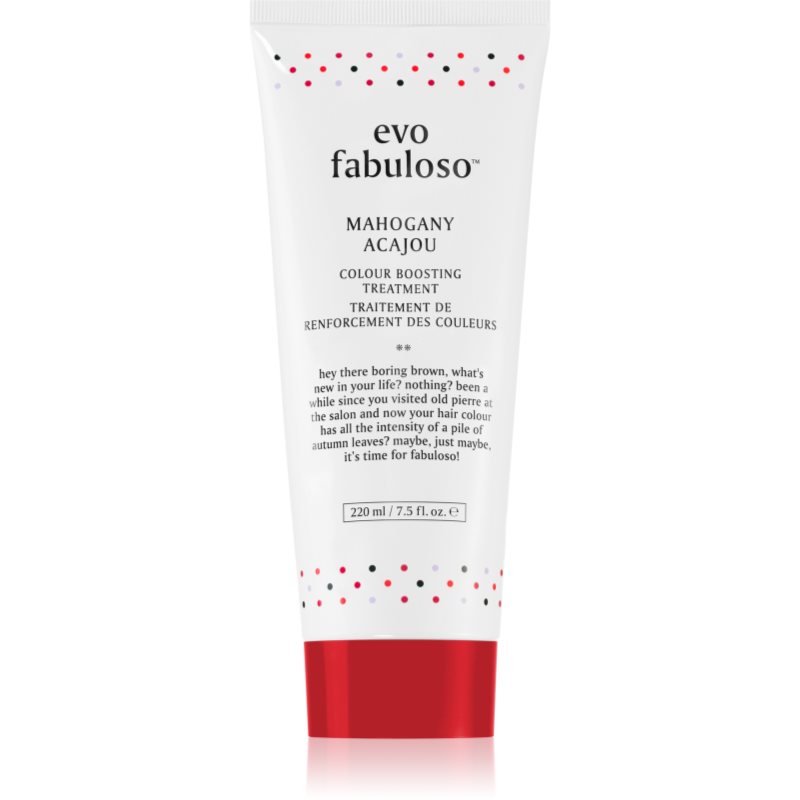 EVO Fabuloso Colour Boosting Treatment kondicionáló a hajszín élénkítéséért árnyalat Mahogany 220 ml-Ár