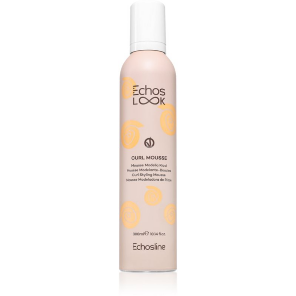 Echosline Curl Mousse hajformázó hab göndör hajra 300 ml-ár