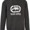 Ecko Unlimited Tréning póló 'Base'  sötétszürke / fehér