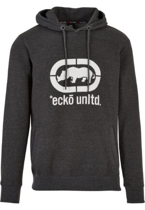 Ecko Unlimited Tréning póló 'Base'  sötétszürke / fehér