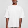 Eco-friendly T-shirt with oversized sleeves white