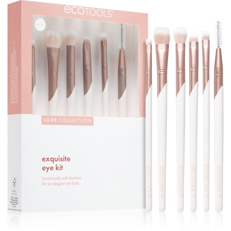 EcoTools Luxe Collection Exquisite ecset szett szem és szemöldök számára 6 db-Ár
