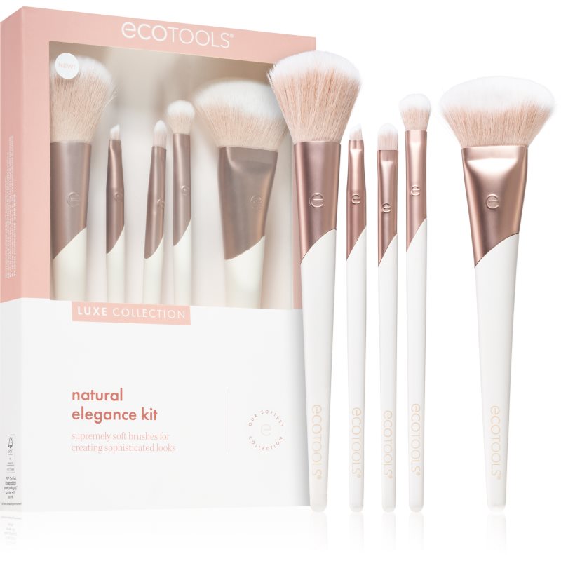 EcoTools Luxe Collection Natural Elegance ecset szett a tökéletes küllemért 5 db-Ár