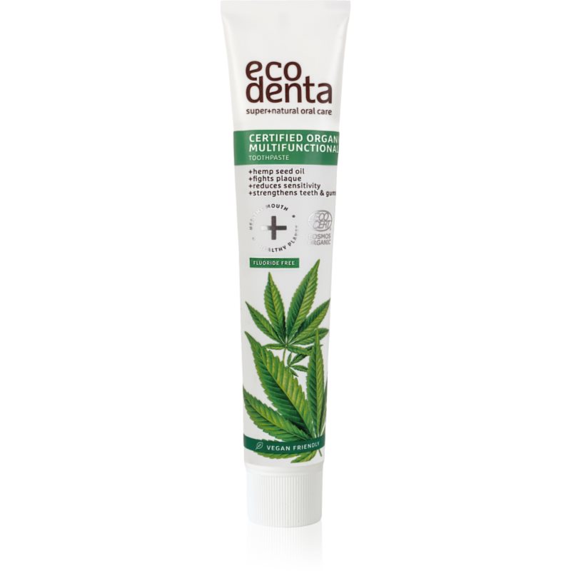 Ecodenta Certified Organic Multifunctional with Hemp természetes fogkrém 75 ml-Ár