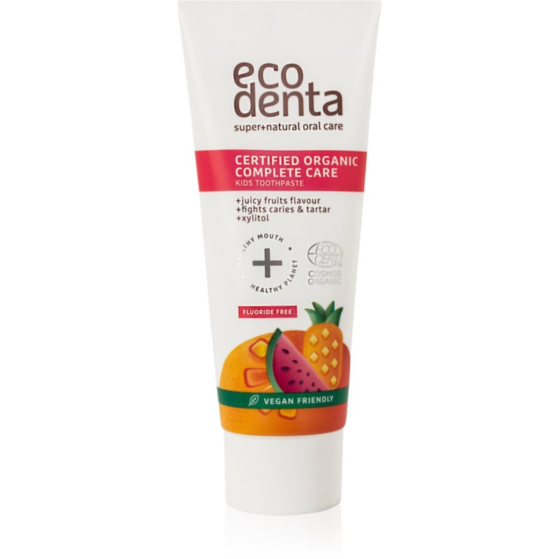 Ecodenta Organic Kids Certified Organic Juicy Fruit fogkrém gyermekeknek 75 ml-Ár