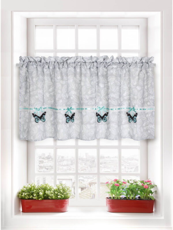 Edoti Cafe curtain Papillo