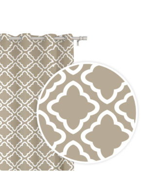 Edoti Clover curtain 140x250