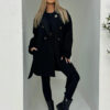 Edoti Fashionable women's coat CL
