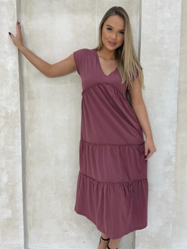 Edoti Frill maxi dress - DL