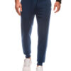 Edoti Men's BASIC uniform jogger sweatpants - navy blue