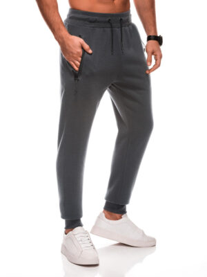 Edoti Men's BASIC uniform sweatpants - graphite V-8 EM-PABS Edoti Men's BASIC uniform sweatpants - graphite V-8 EM-PABS